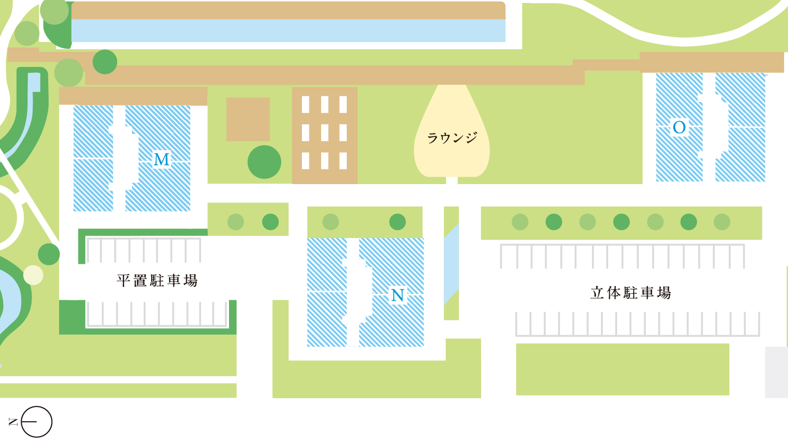 5街区内配置図